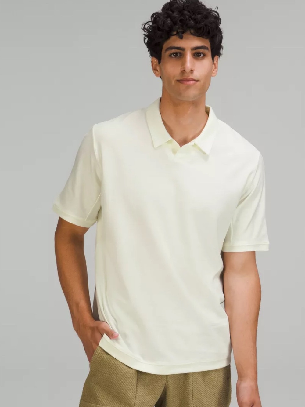 Lululemon Men's Relaxed Fit Short Sleeve Polo Shirt size XL / XXL